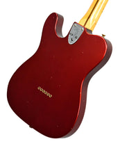 Used 2022 Fender Custom Shop 1972 Telecaster Deluxe Journeyman Relic in Candy Apple Red R00263 - The Music Gallery