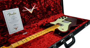 Used 2022 Fender Custom Shop 1972 Telecaster Deluxe Journeyman Relic in Candy Apple Red R00263 - The Music Gallery