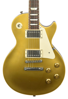 Used 2003 Gibson Custom Shop 1957 Les Paul Standard Reissue Gold Top 731358 - The Music Gallery