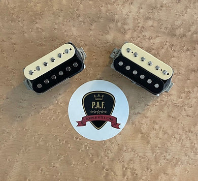 Pickups by Pete A Flynn, Zebra humbucker set #310 Brian Gilbert - The Music Gallery