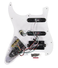 Used EMG KH20 Kirk Hammett Pro Series Prewired White Pearl Pickguard and Black Pickups EMG-KH20