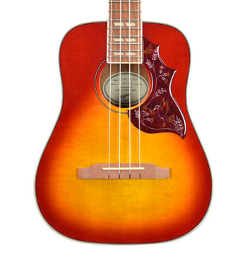 Epiphone Hummingbird Studio Tenor Ukulele in Faded Cherry Sunburst 22061308792 - The Music Gallery