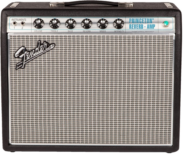 Fender 68 Custom Princeton Reverb 1X10 Combo Amplifier B944974 - The Music Gallery