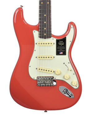 Fender American Vintage II 1961 Stratocaster in Fiesta Red V2325656 - The Music Gallery
