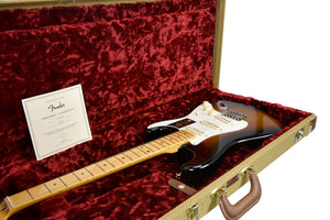 Fender American Vintage II 1957 Stratocaster in 2-Color Sunburst V2330471 - The Music Gallery