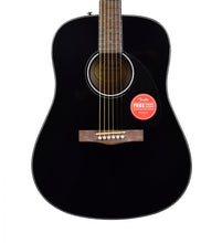 Fender CD-60 Dreadnought V3 Acoustic Guitar w/Case in Black IPS230901112 - The Music Gallery