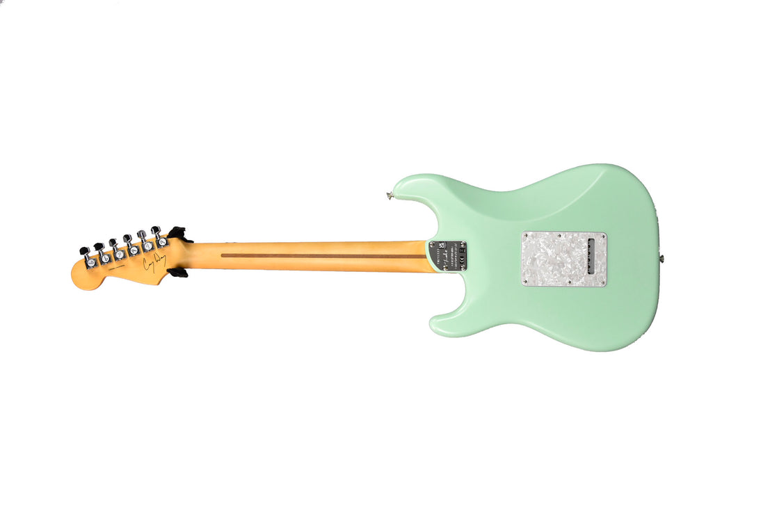ギター Fender Cory Wong Stratocaster SurfGreen Fender Limited Edition Cory Wong Stratocaster - Surf Green