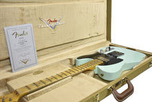 Fender Custom Shop 52 HS Telecaster Relic in Faded Surf Green R128762 - The Music Gallery