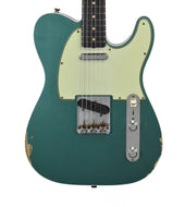 Fender Custom Shop 1960 Telecaster Custom Relic in Sherwood Green R132408 - The Music Gallery