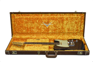 Fender Custom Shop 61 Telecaster Journeyman in Charcoal Frost Metallic CZ569556 - The Music Gallery