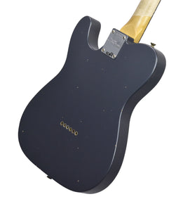Fender Custom Shop 61 Telecaster Journeyman in Charcoal Frost Metallic CZ569556 - The Music Gallery