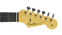 Fender Custom Shop 63 Stratocaster Journeyman Relic in Black R132753 - The Music Gallery