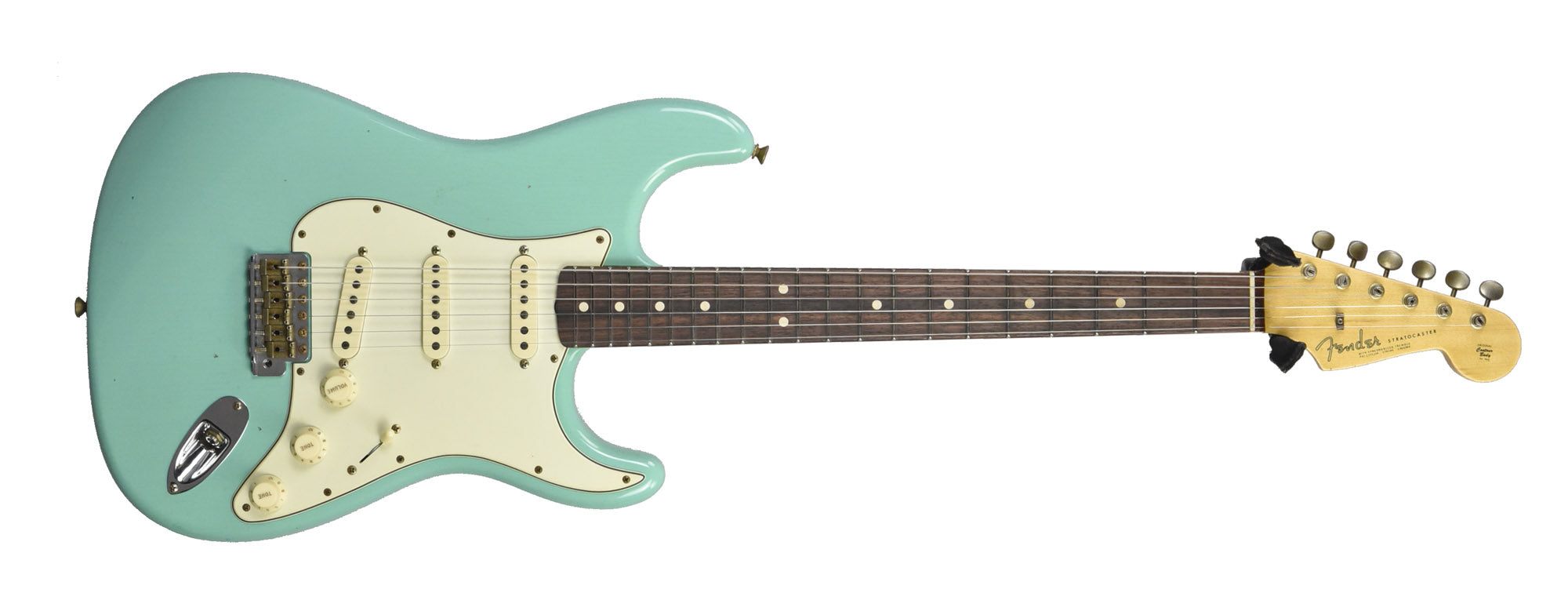Fender Custom Shop 63 Stratocaster Journeyman Relic in Seafoam