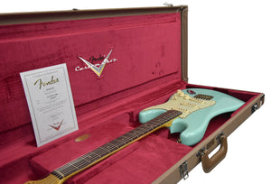 Fender Custom Shop 63 Stratocaster Journeyman Relic in Sea Foam Green R135677