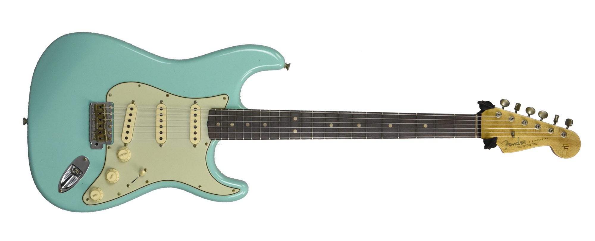 Fender Custom Shop 63 Stratocaster Journeyman Relic in Sea Foam