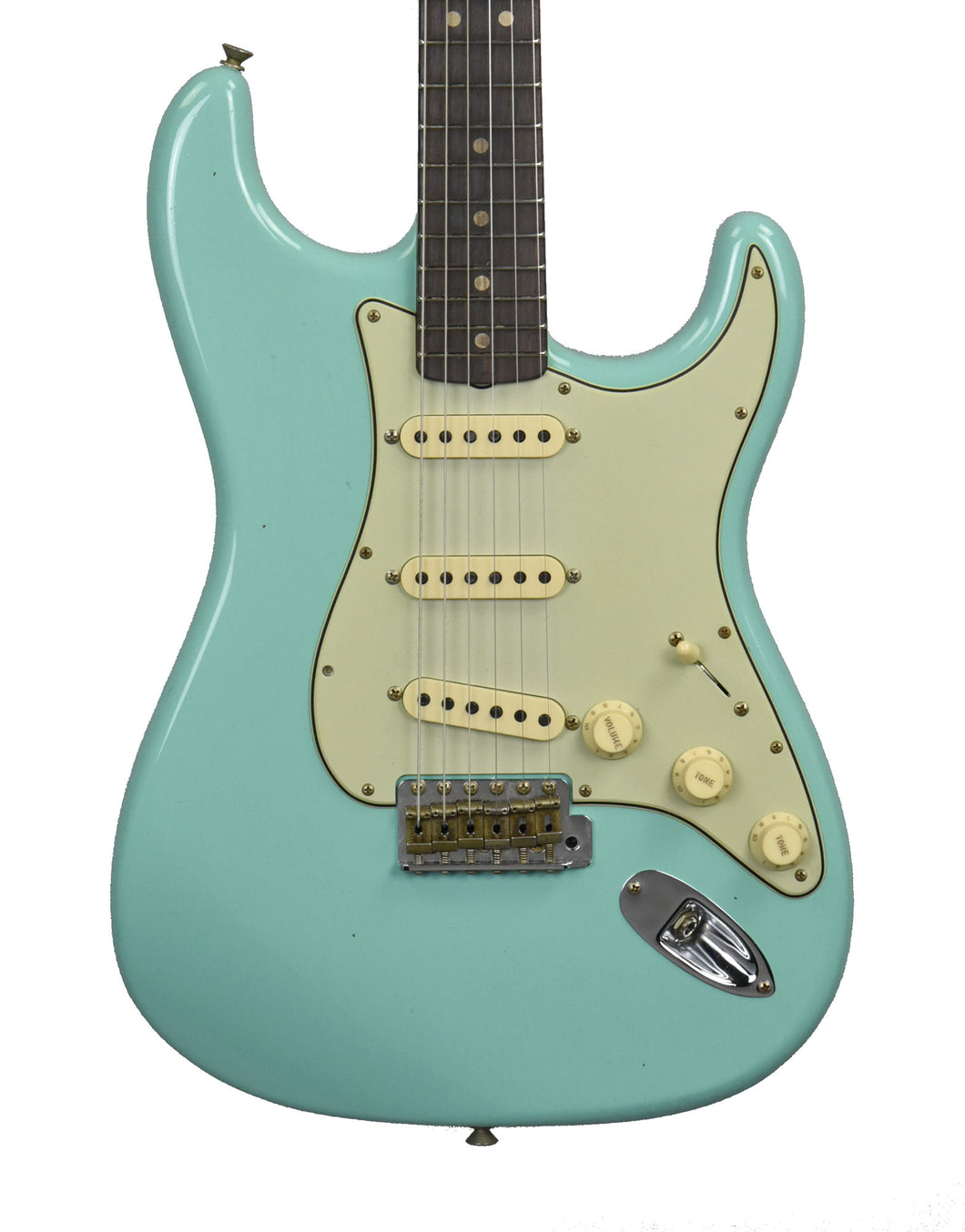 Fender Custom Shop 63 Stratocaster Journeyman Relic in Sea Foam Green R135677