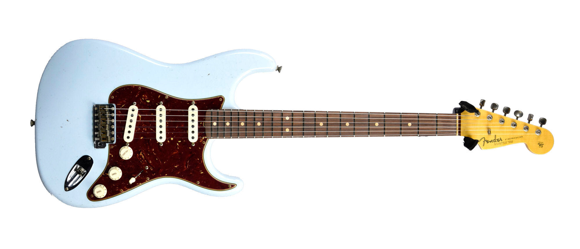 Fender Custom Shop 63 Stratocaster Journeyman in Sonic Blue