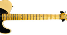 Fender Custom Shop 50s Telecaster 1 Piece Ash Relic in Nocaster Blonde R128021 - The Music Gallery