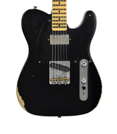 Fender Custom Shop 52 HS Telecaster Relic in Aged Black R135103 - The Music Gallery