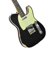 Fender Custom Shop 1960 Telecaster Custom Ash Relic in Black R124797 - The Music Gallery