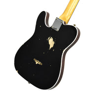 Fender Custom Shop 1960 Telecaster Custom Ash Relic in Black R124797 - The Music Gallery