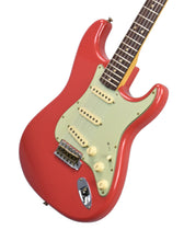 Fender Custom Shop 63 Stratocaster Journeyman Relic in Fiesta Red R132452 - The Music Gallery
