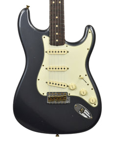 Fender Custom Shop 63 Stratocaster Journeyman Relic in Charcoal Frost Metallic R133701