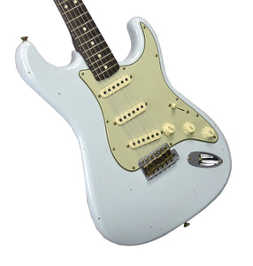 Fender Custom Shop 63 Stratocaster Journeyman Relic in Faded Sonic Blue R138903