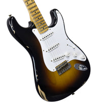 Fender Custom Shop 70th Anniversary 1954 Stratocaster Relic in 2-Color Sunburst 4063 - The Music Gallery