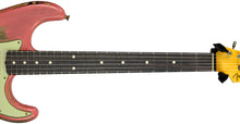 Fender Custom Shop 1962 Stratocaster Heavy Relic Masterbuilt By Greg Fessler in Faded Fiesta Red R129019 - The Music Gallery