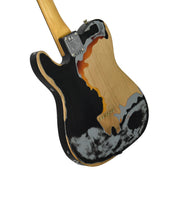 Fender Joe Strummer Telecaster in Black over 3-Tone Sunburst MX23057564 - The Music Gallery