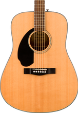 Fender CD-60's Left Hand Acoustic Guitar in Natural IPS260500746