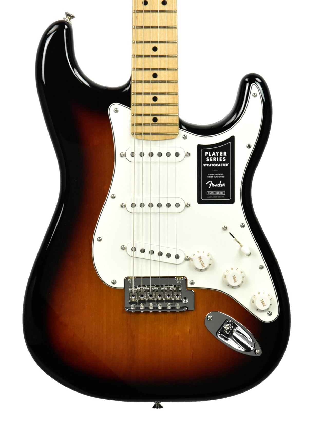 Fender Player Stratocaster in 3-Color Sunburst MX22228810 | The Music  Gallery