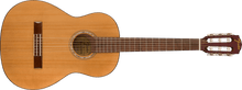 Fender FA-15N 3/4 Nylon Acoustic Guitar w/ Gig Bag in Natural OI24084758