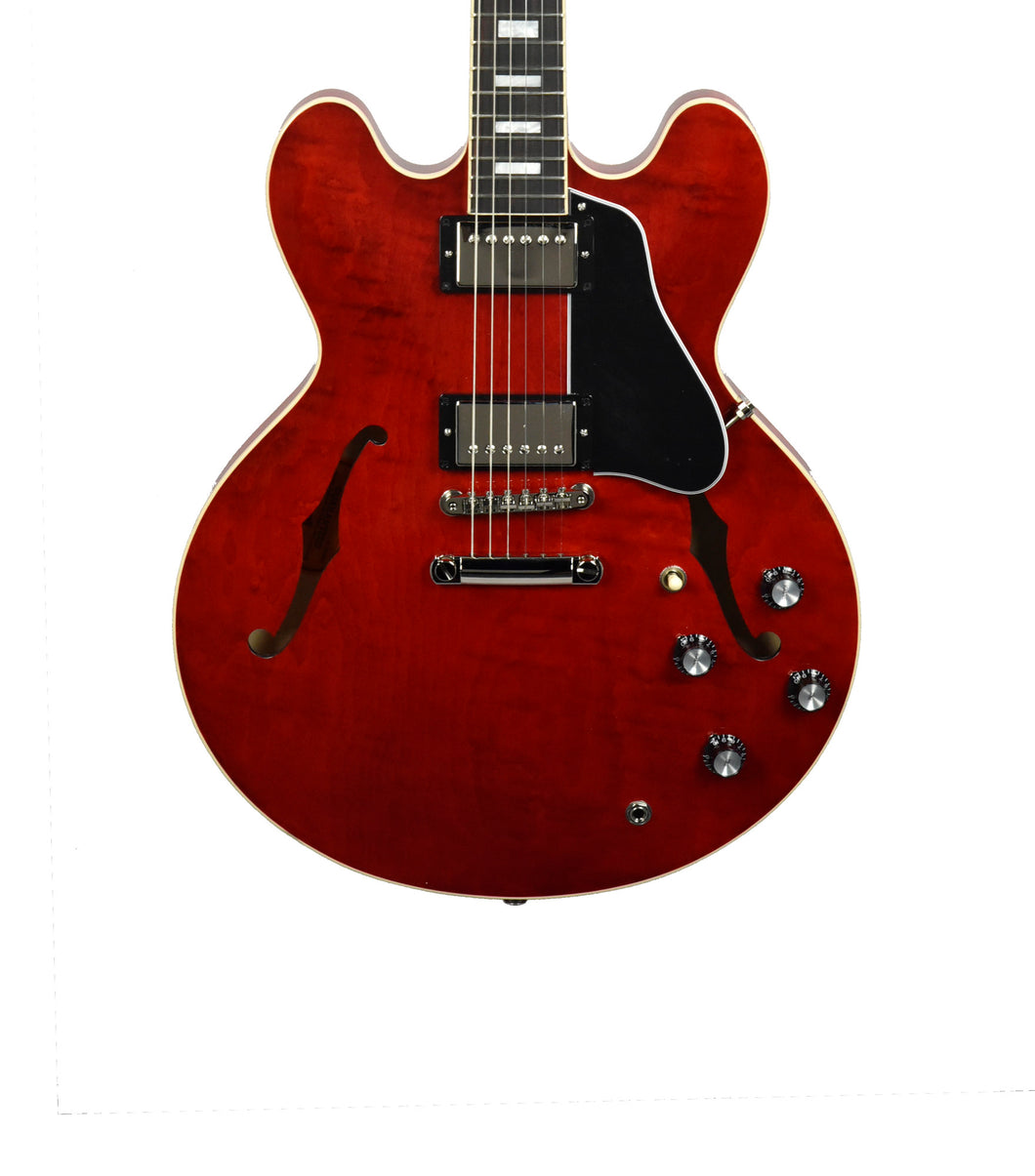 Gibson ES-335 Figured Electric Guitar in 60's Cherry 214530085 - The Music Gallery