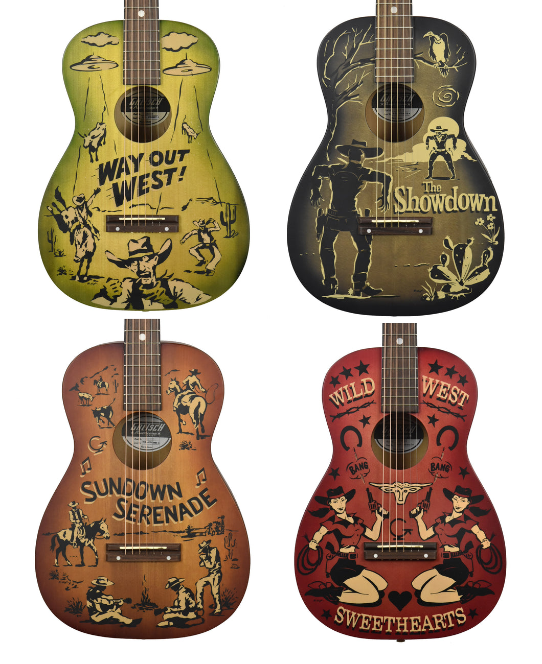 Gretsch Americana Series Collection | All 4 Acoustic Guitars - The Music Gallery