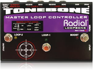 Radial Engineering Tonebone Radial Loopbone Master FX Loop Controller 59311 - The Music Gallery