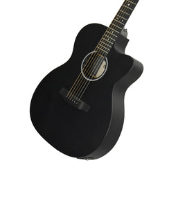 Martin OMC-XIE Acoustic-Electric Guitar in Black 2743673 - The Music Gallery