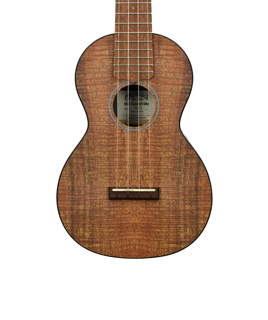 Martin OXK Concert Ukulele in Natural 9693 - The Music Gallery