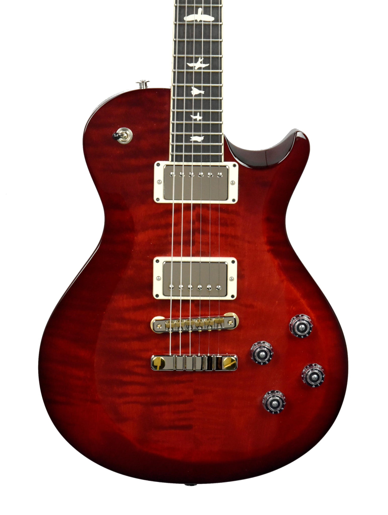 PRS S2 McCarty 594 SingleCut Electric Guitar in Fire Red Burst