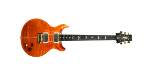 PRS Santana Retro 10 Top Electric Guitar in Orange 230362043 - The Music Gallery