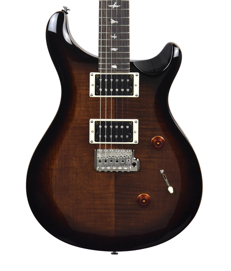 PRS SE Custom 24 Black（2012年製） PRS SE Custom 24 Quilted Carved Top With Ebony Fingerboard