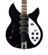 Rickenbacker 1993 Plus 12-String Electric Guitar in Jetglo 2334727 - The Music Gallery