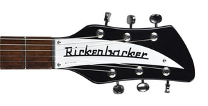 Rickenbacker 350V63 in Jetglo 2401715 - The Music Gallery