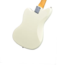 Squier J Mascis Jazzmaster Electric Guitar in Vintage White CYKC23006318 - The Music Gallery