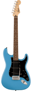 Squier Sonic Stratocaster in California Blue ICSL24013090 - The Music Gallery