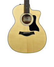 Taylor 114ce-S Acoustic-Electric Guitar in Natural 2206133064 - The Music Gallery