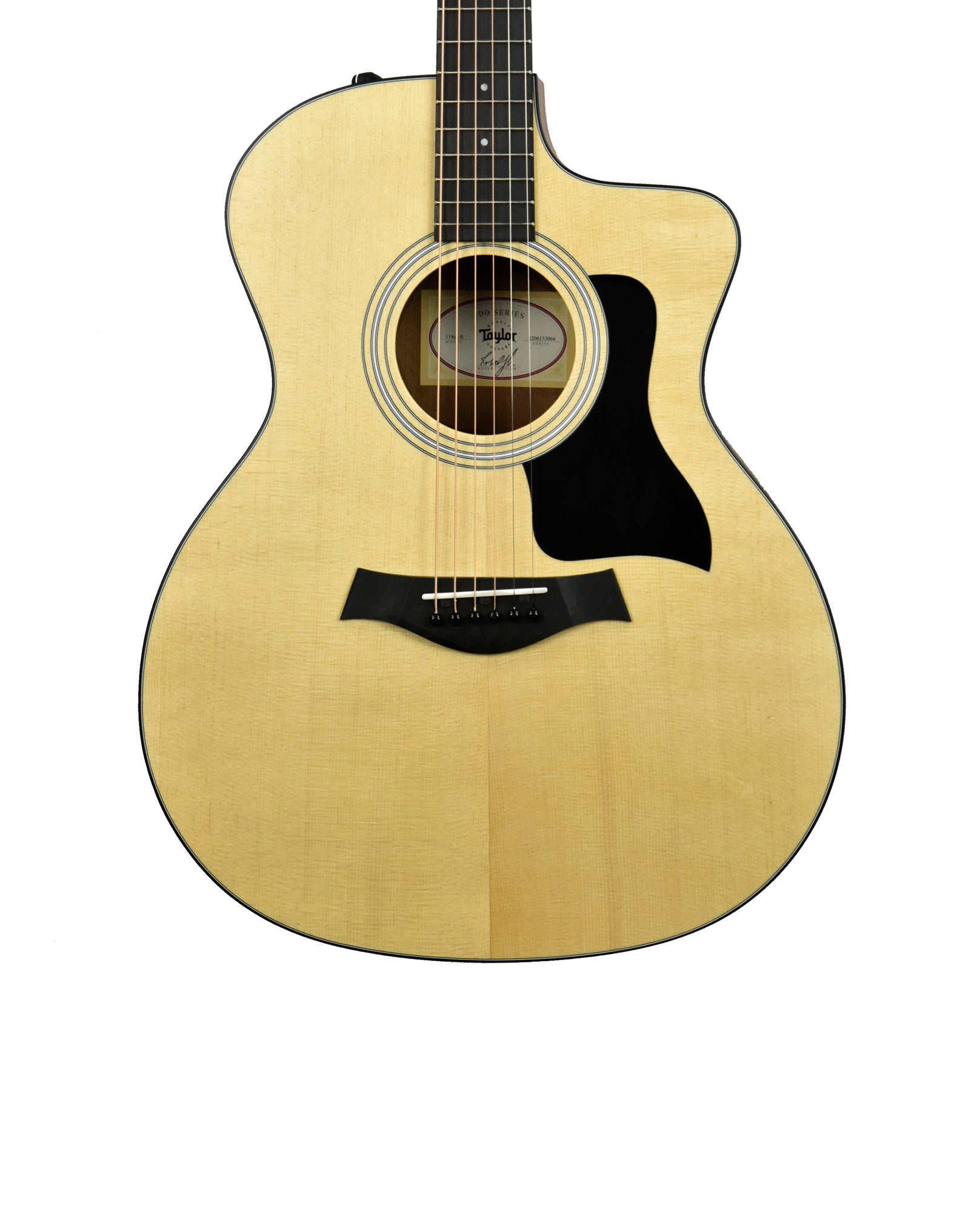 Taylor 114ce-S Acoustic-Electric Guitar in Natural 2206133064