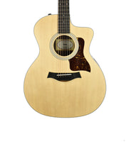 Taylor 214ce Acoustic-Electric Guitar in Natural 2203163195 - The Music Gallery