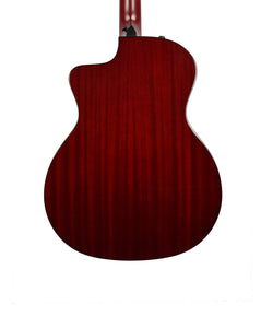 Taylor 224ce Deluxe Ltd. Acoustic-Electric Guitar in Trans Red 2204063365 - The Music Gallery
